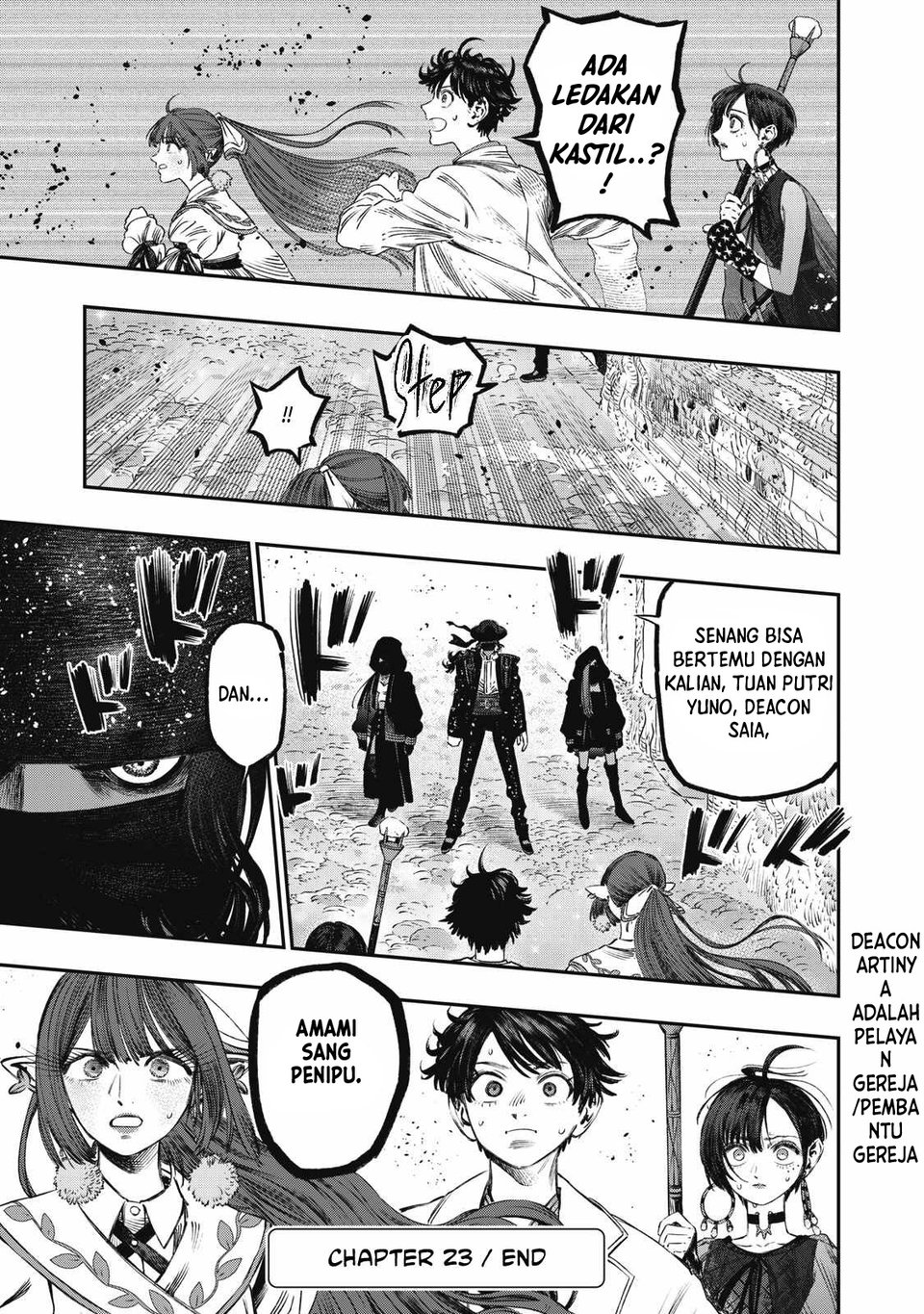 Koudou ni Hattatsu Shita Igaku wa Mahou to Kubetsu ga Tsukanai Chapter 23 Gambar 49