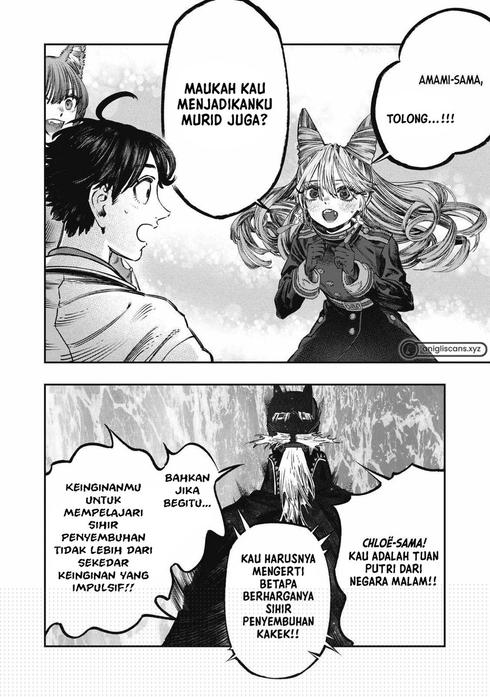 Koudou ni Hattatsu Shita Igaku wa Mahou to Kubetsu ga Tsukanai Chapter 22 Gambar 40