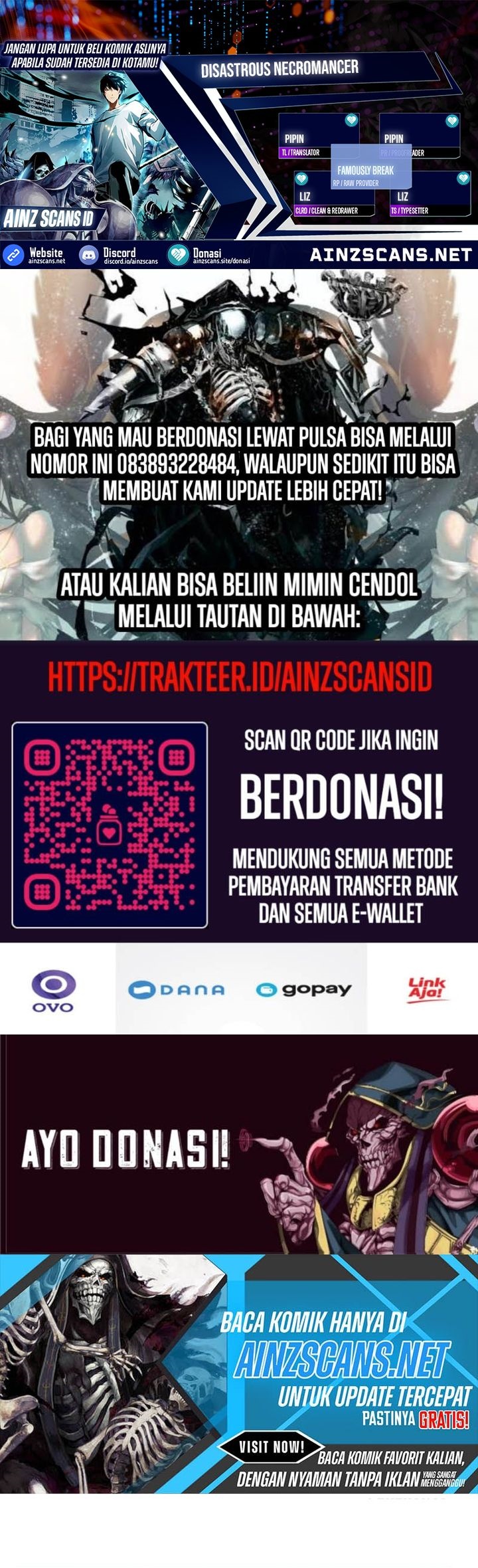 Baca Komik Disastrous Necromancer Chapter 167 Gambar 1