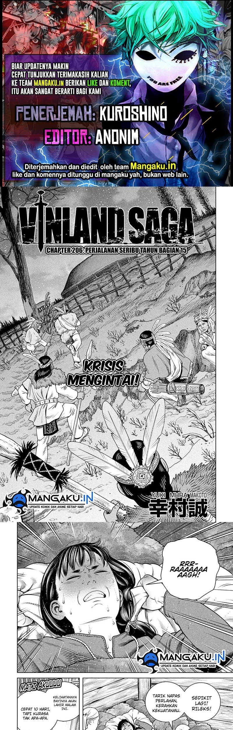 Baca Komik Vinland Saga Chapter 206 Gambar 1
