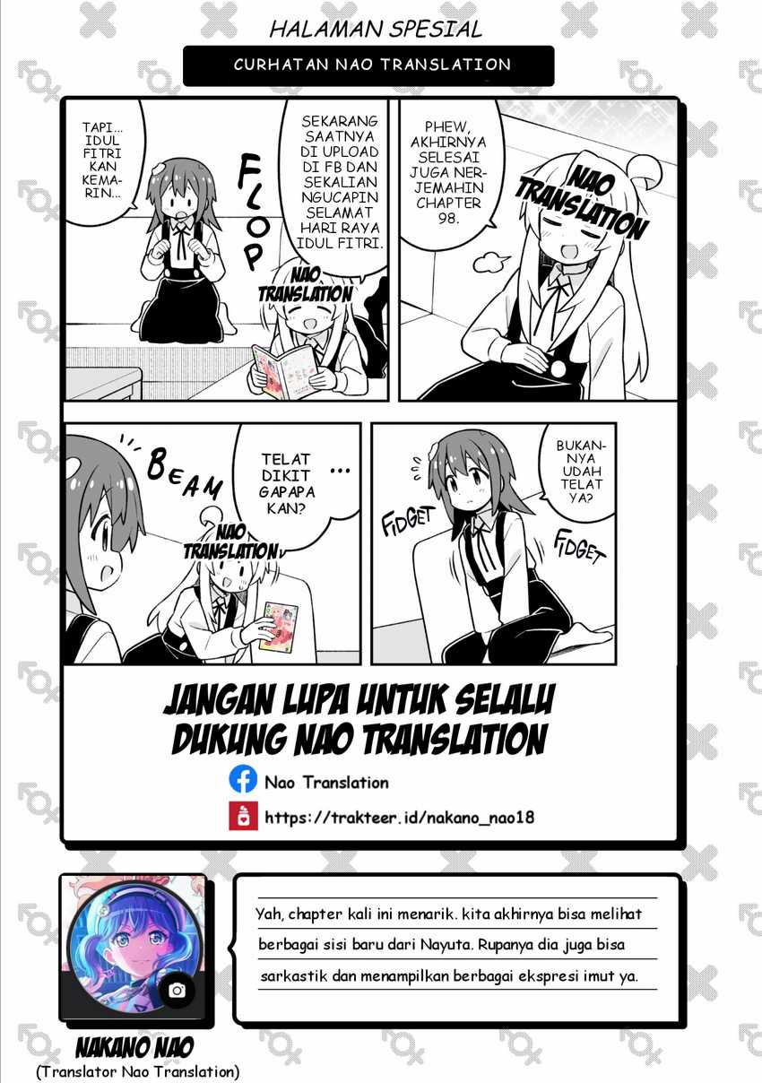 Onii-chan wa Oshimai Chapter 98 Gambar 16