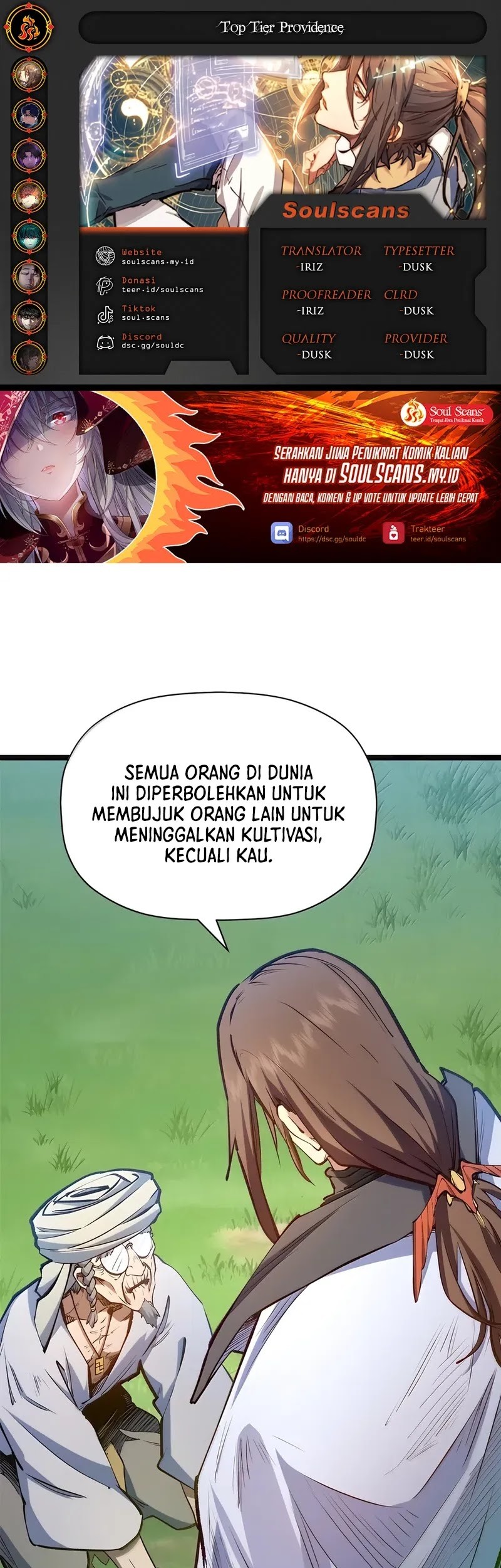 Baca Komik Top Tier Providence: Secretly Cultivate for a Thousand Years Chapter 208 Gambar 1