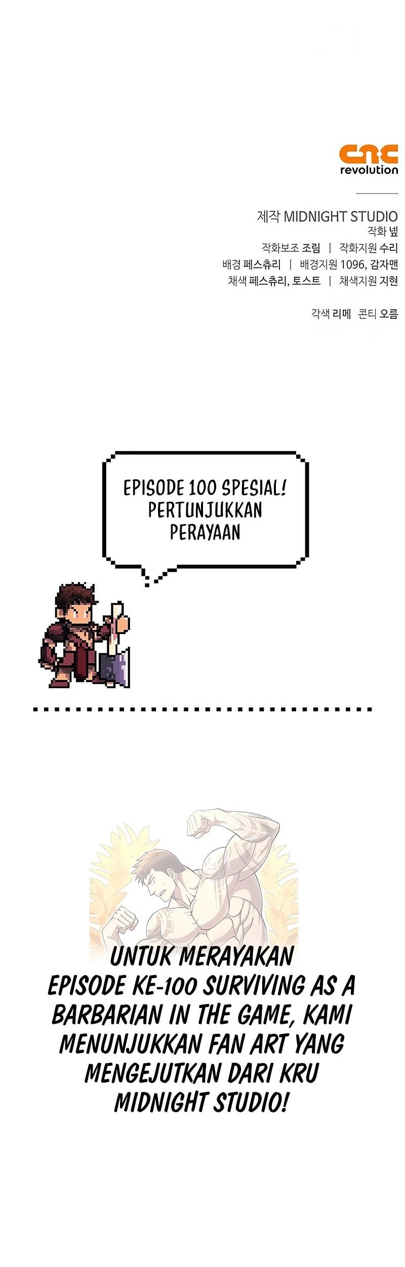 Survive as a Barbarian in the Game Chapter 100 Gambar 95