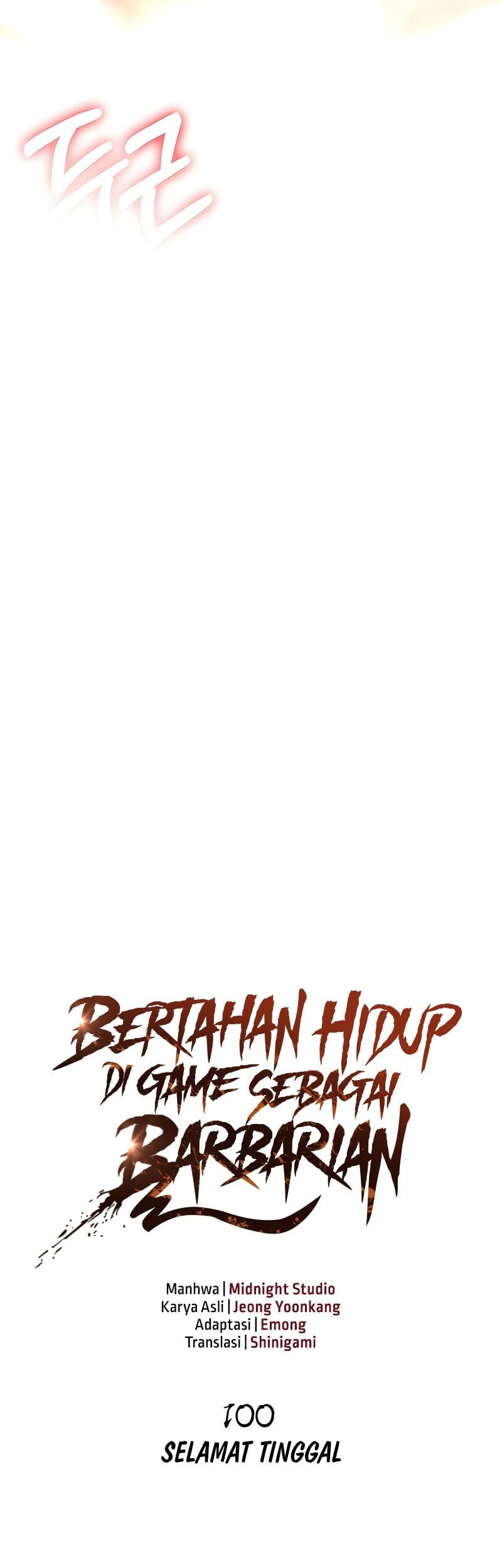 Survive as a Barbarian in the Game Chapter 100 Gambar 10