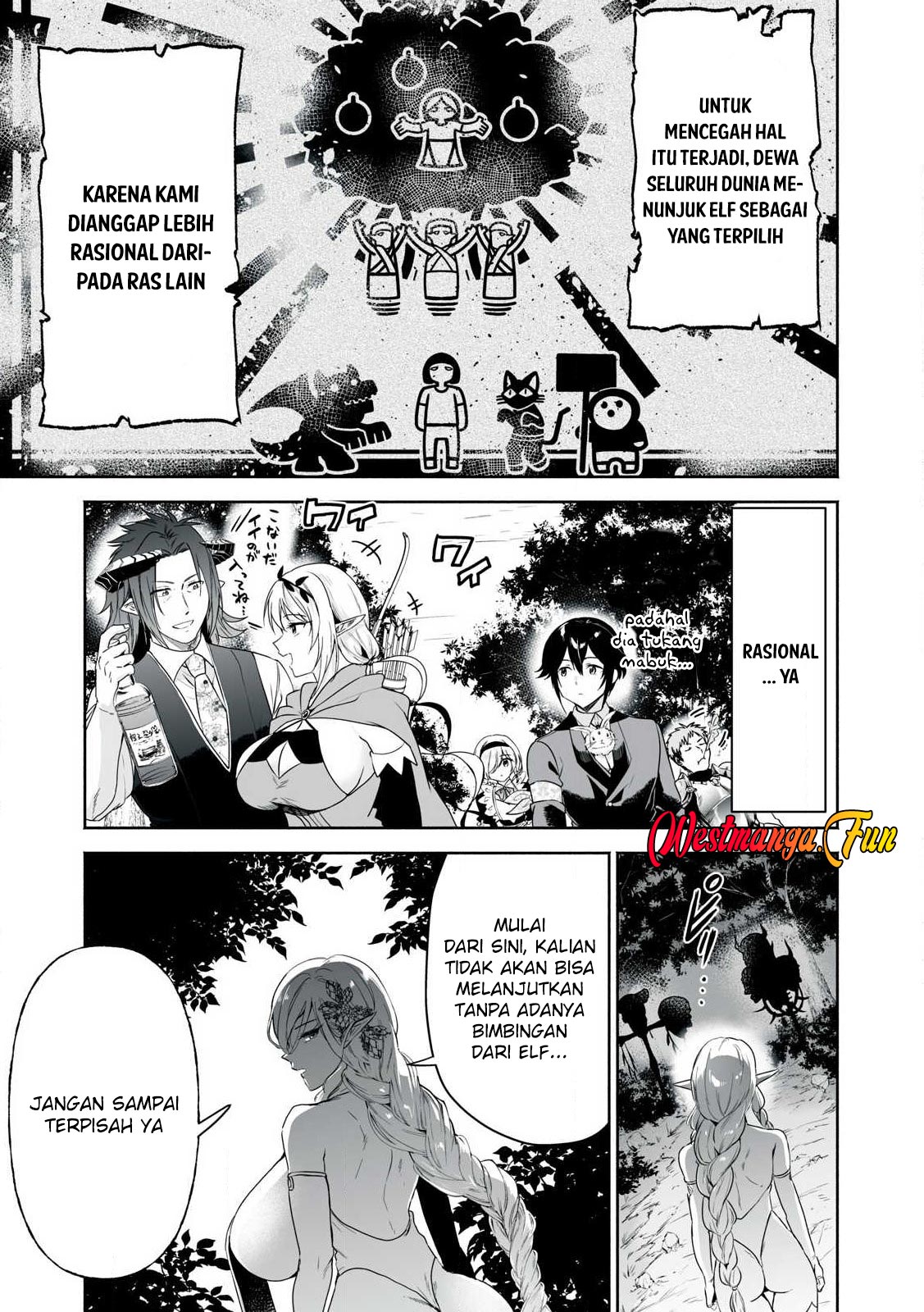 Tensei Kizoku no Bannou Kaitaku Kara ~”Kakudai & Shukushou” Sukiru o Tsukatte Itara Saikyou Ryouchi ni Narimashita~ Chapter 47 Gambar 11
