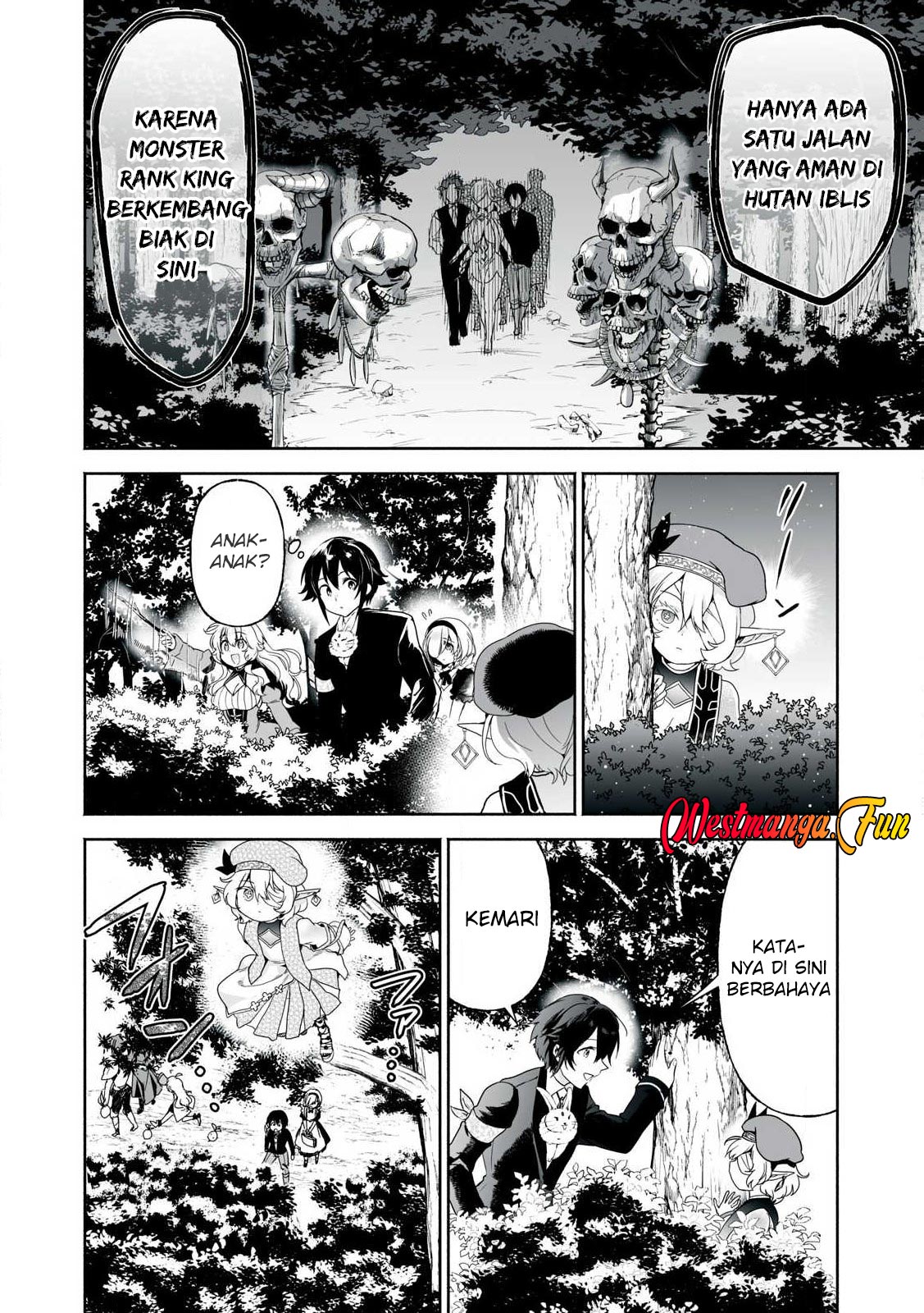 Tensei Kizoku no Bannou Kaitaku Kara ~”Kakudai & Shukushou” Sukiru o Tsukatte Itara Saikyou Ryouchi ni Narimashita~ Chapter 47 Gambar 12