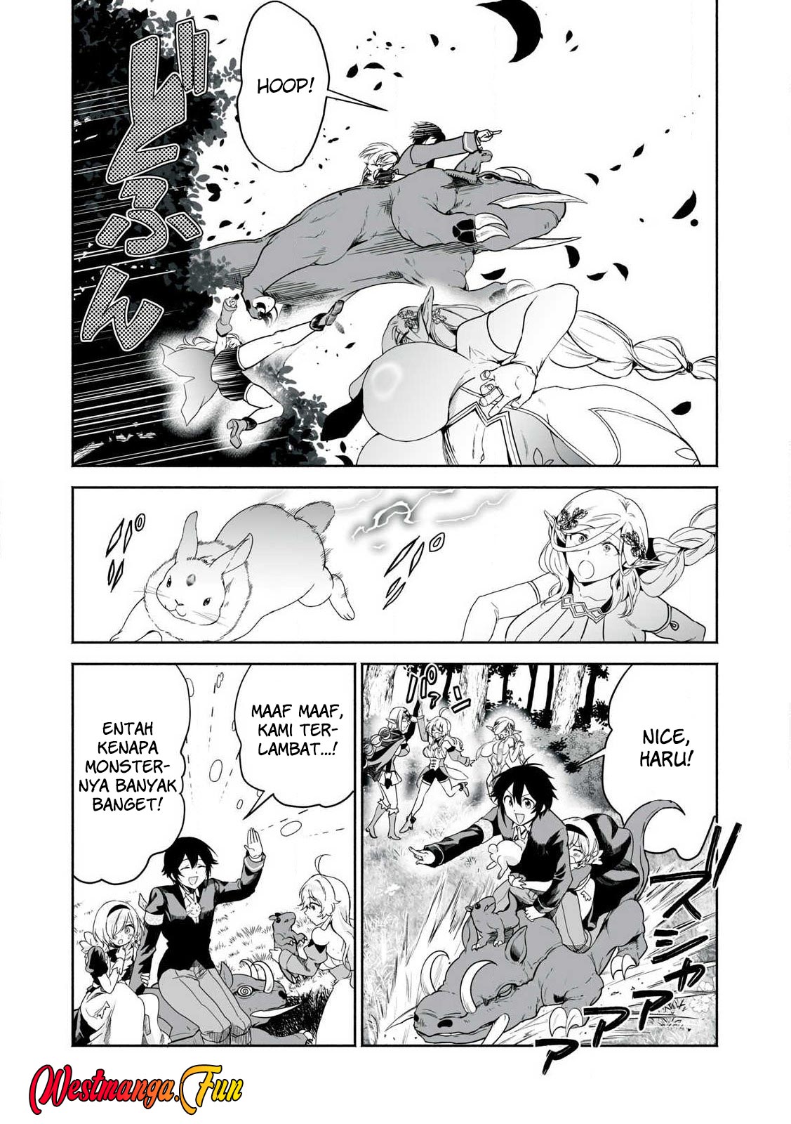 Tensei Kizoku no Bannou Kaitaku Kara ~”Kakudai & Shukushou” Sukiru o Tsukatte Itara Saikyou Ryouchi ni Narimashita~ Chapter 47 Gambar 16