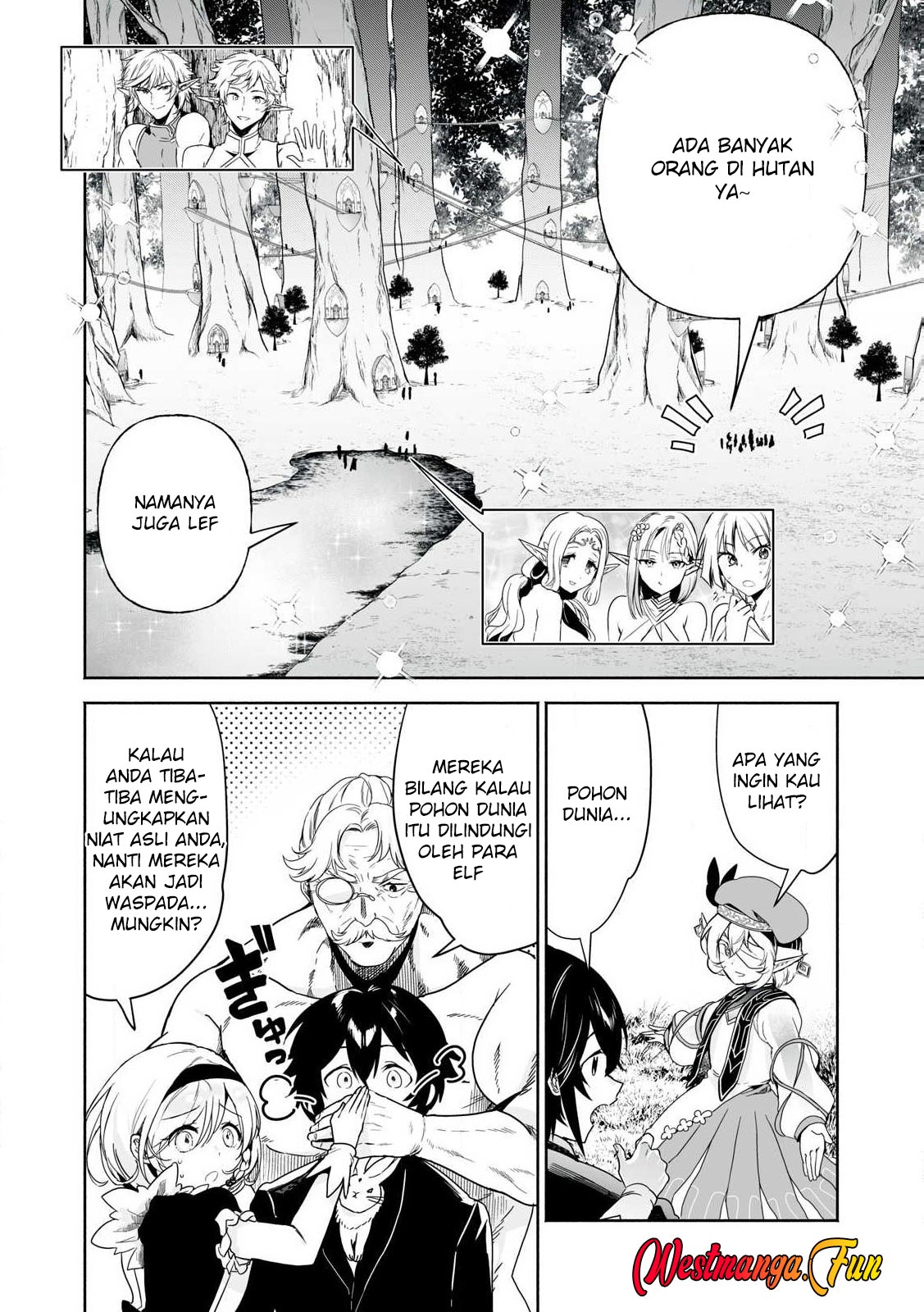 Tensei Kizoku no Bannou Kaitaku Kara ~”Kakudai & Shukushou” Sukiru o Tsukatte Itara Saikyou Ryouchi ni Narimashita~ Chapter 47 Gambar 25