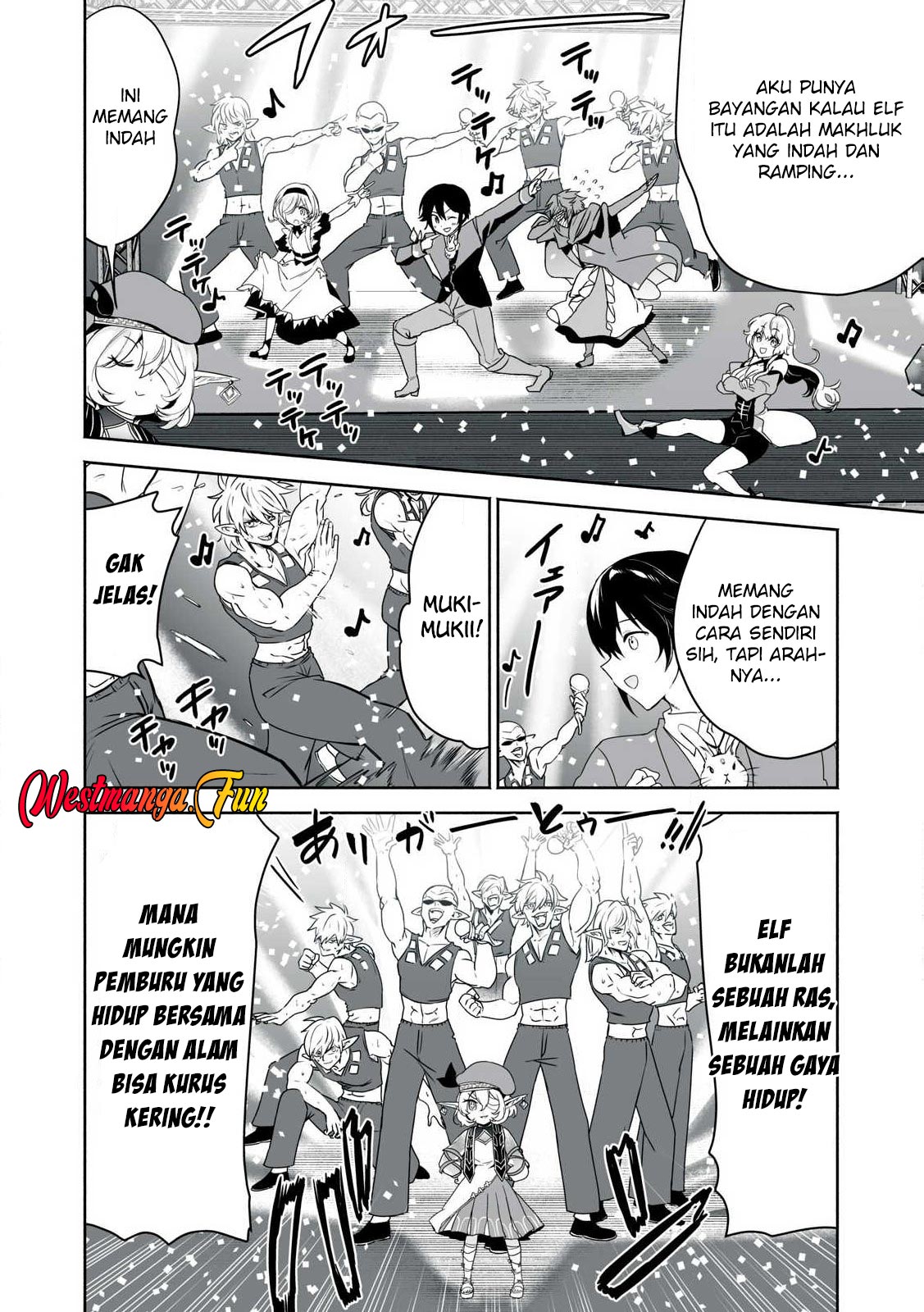 Tensei Kizoku no Bannou Kaitaku Kara ~”Kakudai & Shukushou” Sukiru o Tsukatte Itara Saikyou Ryouchi ni Narimashita~ Chapter 47 Gambar 31