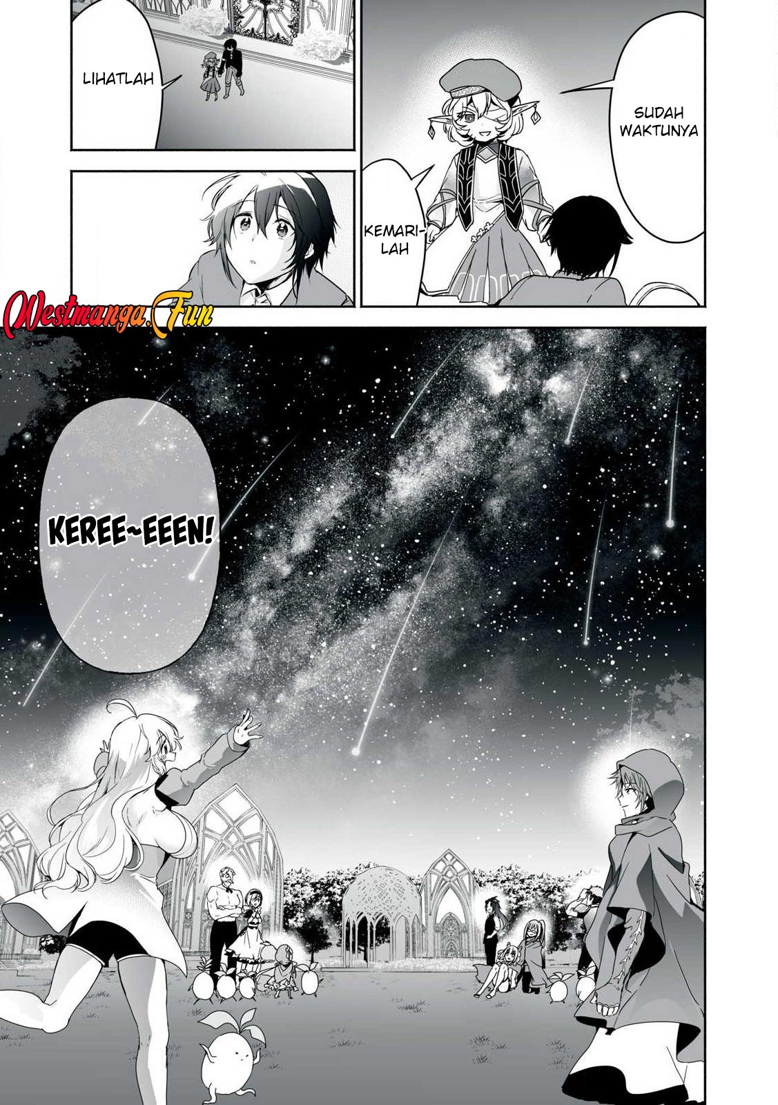 Tensei Kizoku no Bannou Kaitaku Kara ~”Kakudai & Shukushou” Sukiru o Tsukatte Itara Saikyou Ryouchi ni Narimashita~ Chapter 47 Gambar 34