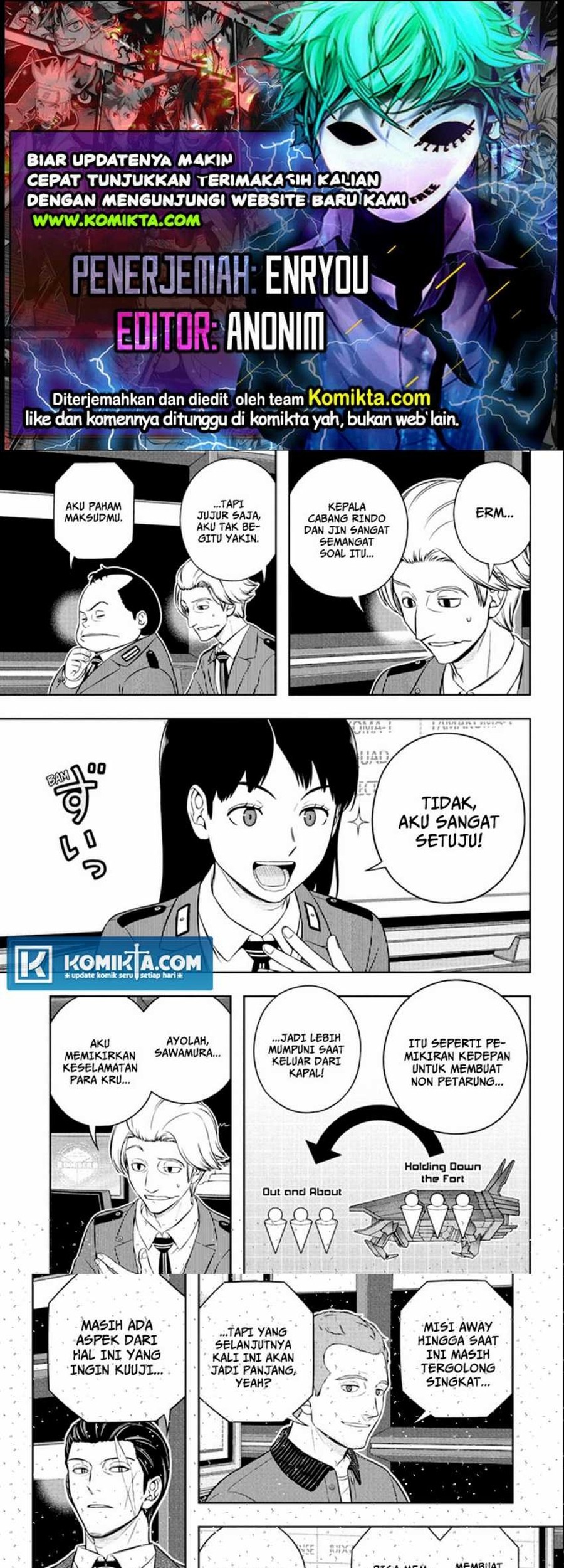 Baca Komik World Trigger Chapter 249.2 Gambar 1