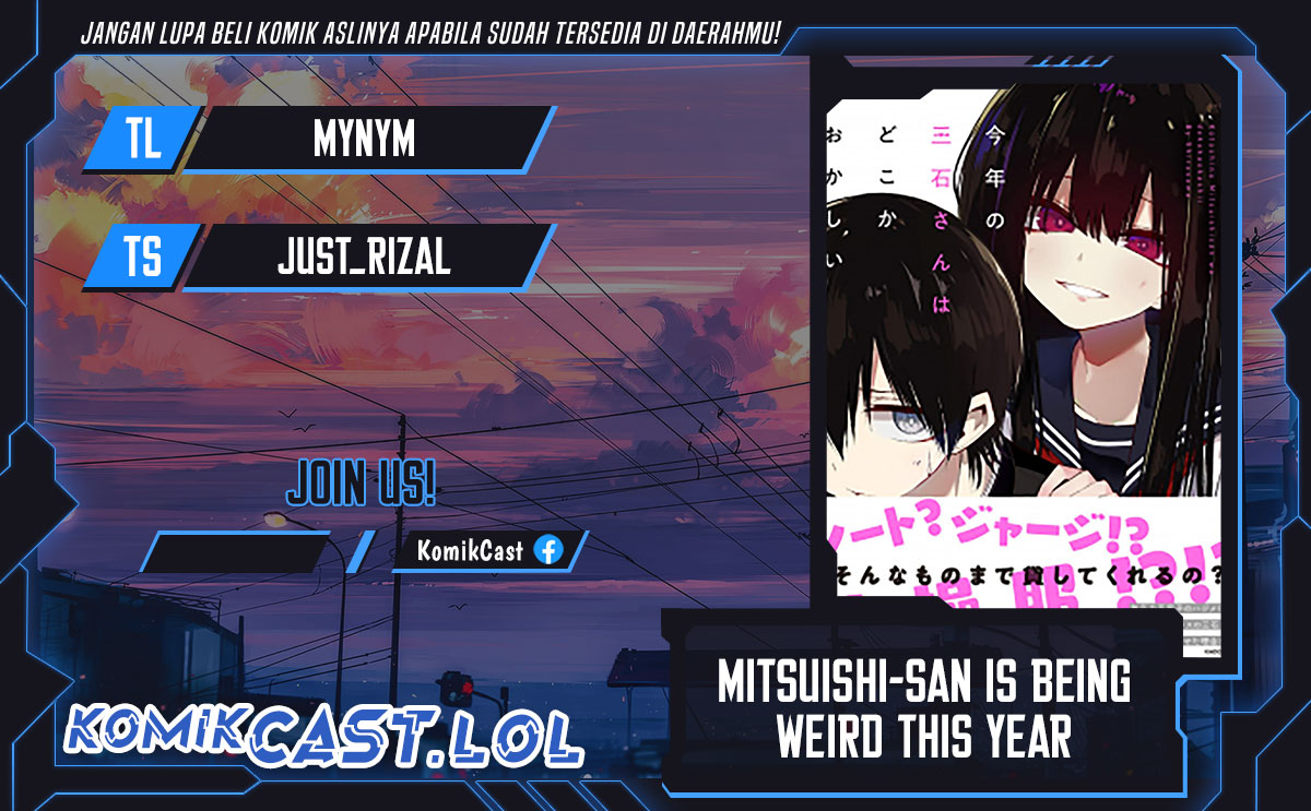 Baca Komik Mitsuishi-San Is Being Weird This Year Chapter 34 Gambar 1