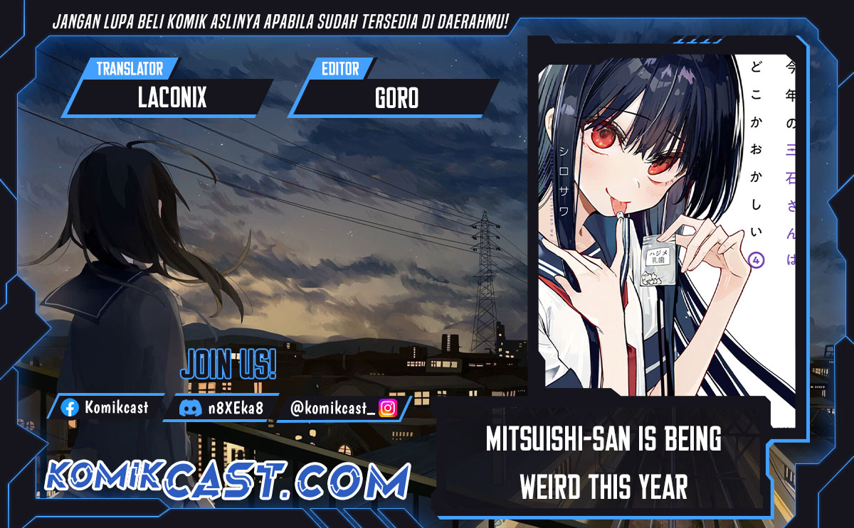 Baca Komik Mitsuishi-San Is Being Weird This Year Chapter 37 Gambar 1