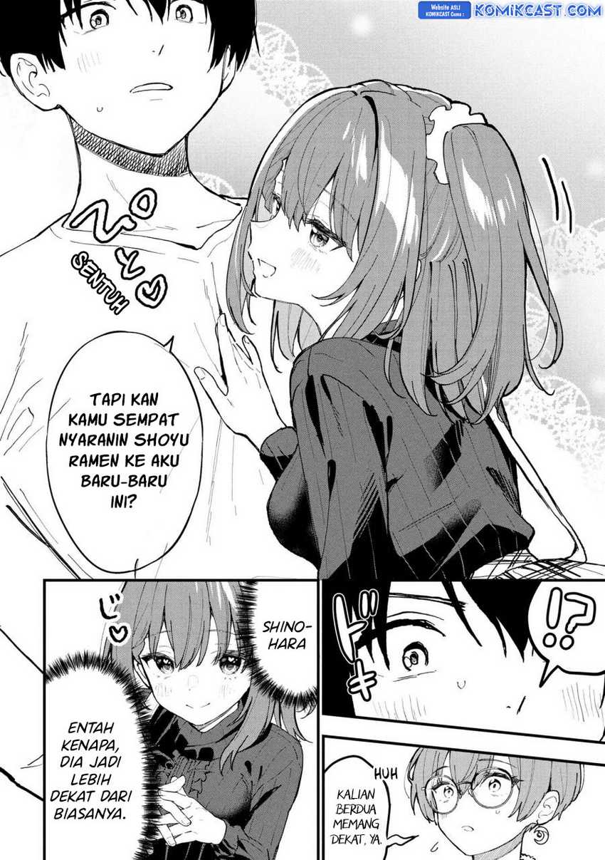 Kanojo ni Uwaki Sareteita Ore ga Koakuma na Kouhai ni Natsukarete Imasu Chapter 28 Gambar 13