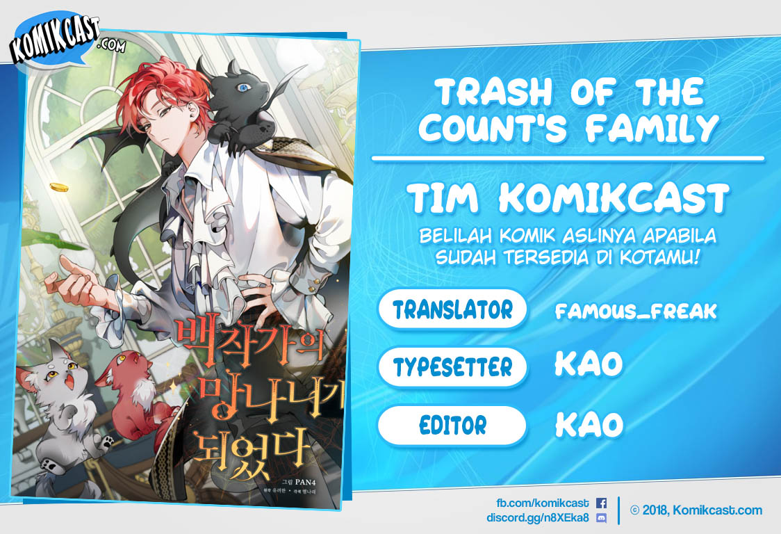 Baca Komik Trash of the Count’s Family Chapter 20 Gambar 1