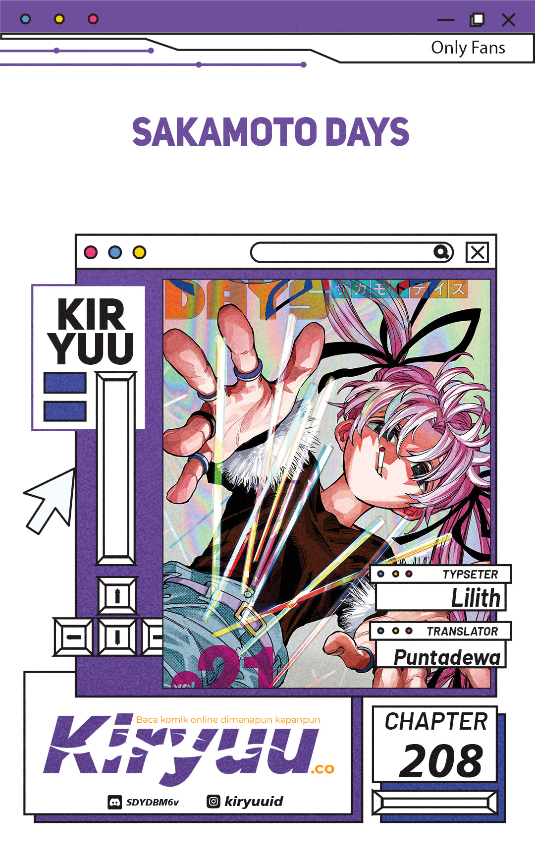 Baca Komik Sakamoto Days Chapter 208 Gambar 1