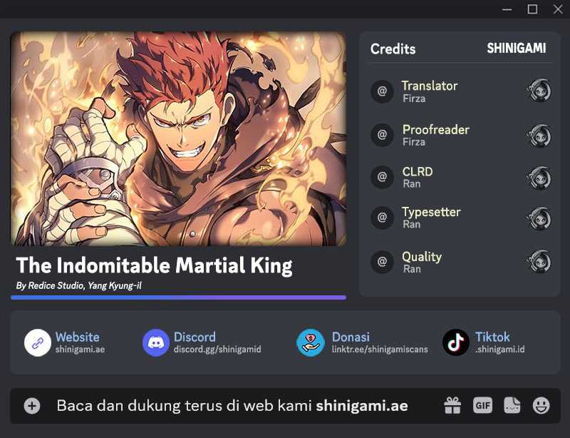 Baca Komik The Indomitable Martial King Chapter 76 Gambar 1