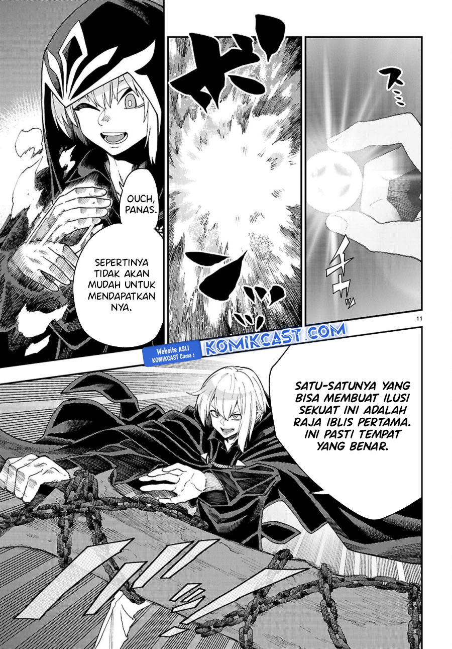 Konjiki no Moji Tsukai: Yuusha Yonin ni Makikomareta Unique Cheat Chapter 117 Gambar 11