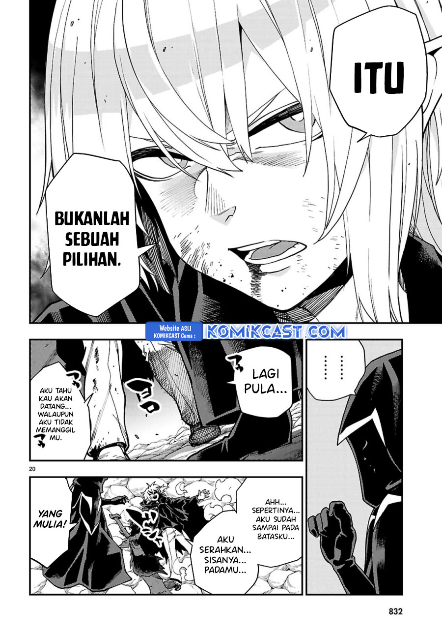 Konjiki no Moji Tsukai: Yuusha Yonin ni Makikomareta Unique Cheat Chapter 117 Gambar 20