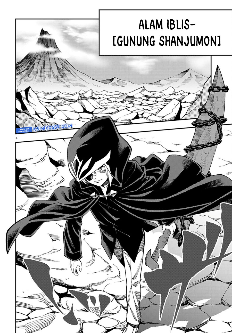 Konjiki no Moji Tsukai: Yuusha Yonin ni Makikomareta Unique Cheat Chapter 117 Gambar 5