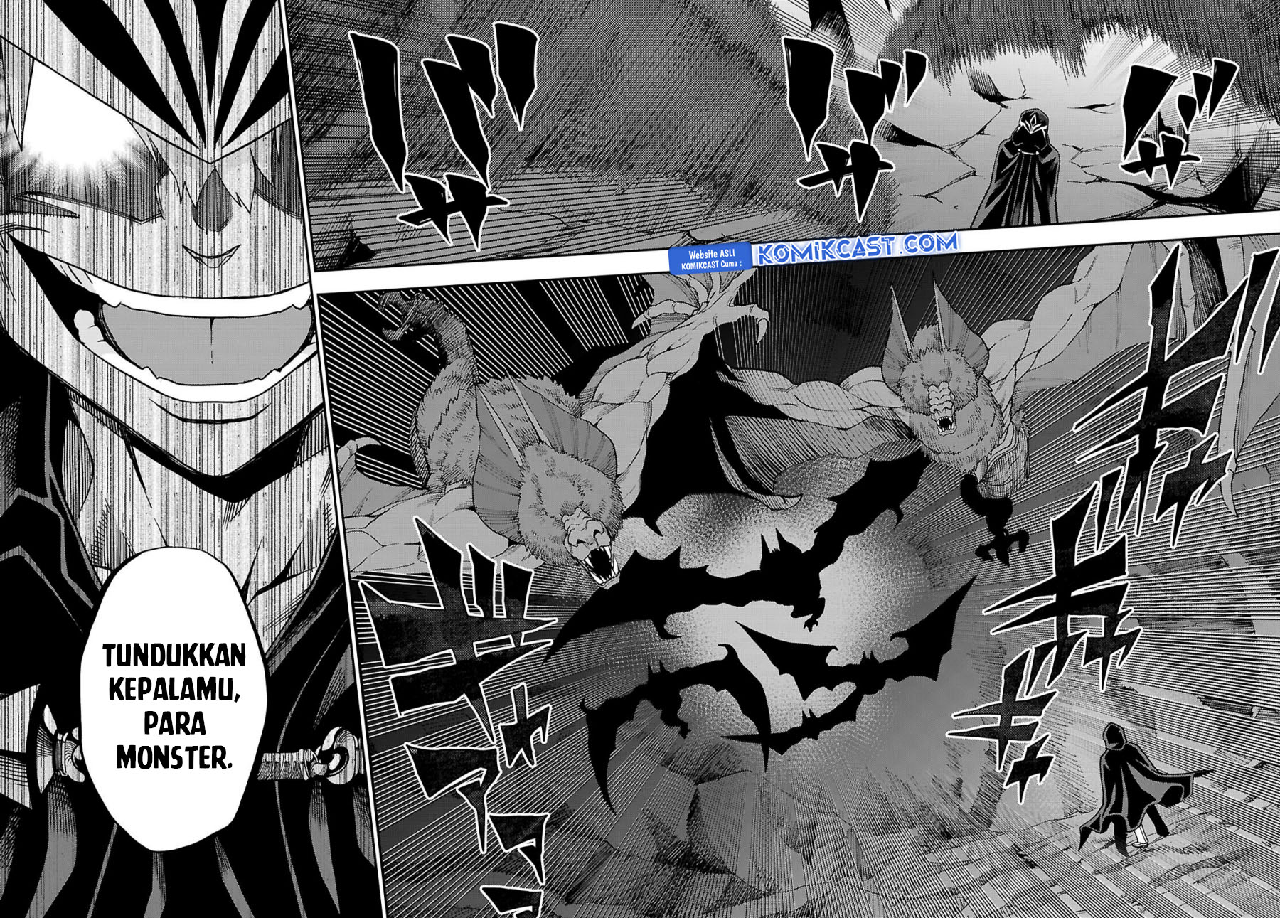 Konjiki no Moji Tsukai: Yuusha Yonin ni Makikomareta Unique Cheat Chapter 117 Gambar 7