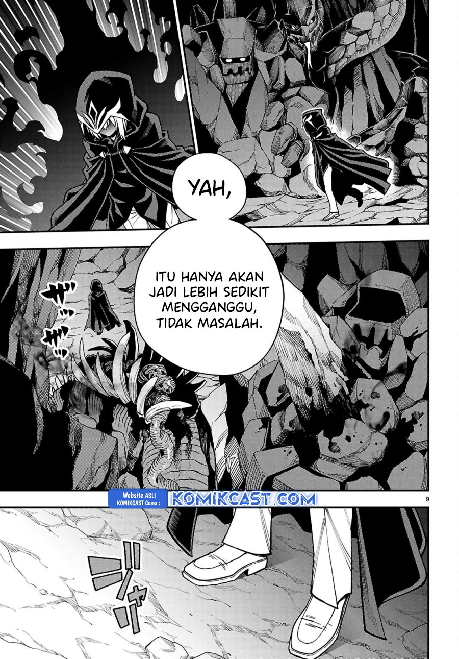 Konjiki no Moji Tsukai: Yuusha Yonin ni Makikomareta Unique Cheat Chapter 117 Gambar 9