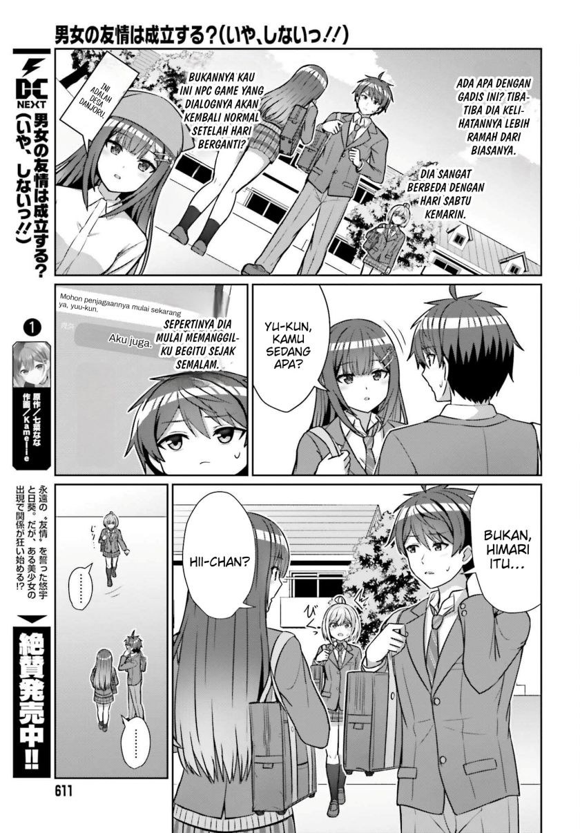 Danjou no Yuujou wa Seiritsu Suru? (Iya, Shinai!!) Chapter 15 Gambar 10