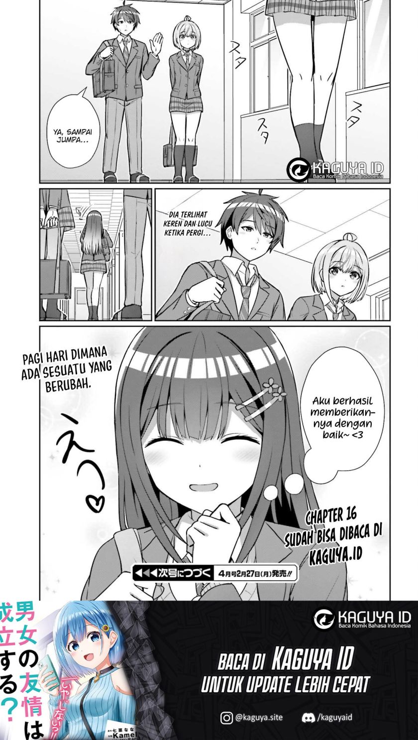 Danjou no Yuujou wa Seiritsu Suru? (Iya, Shinai!!) Chapter 15 Gambar 18