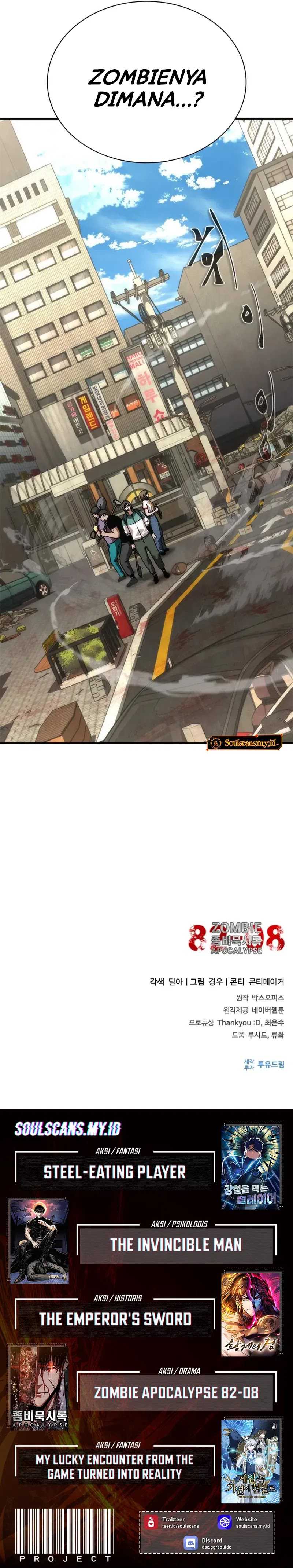 Zombie Apocalypse 82-08 Chapter 64 Gambar 54