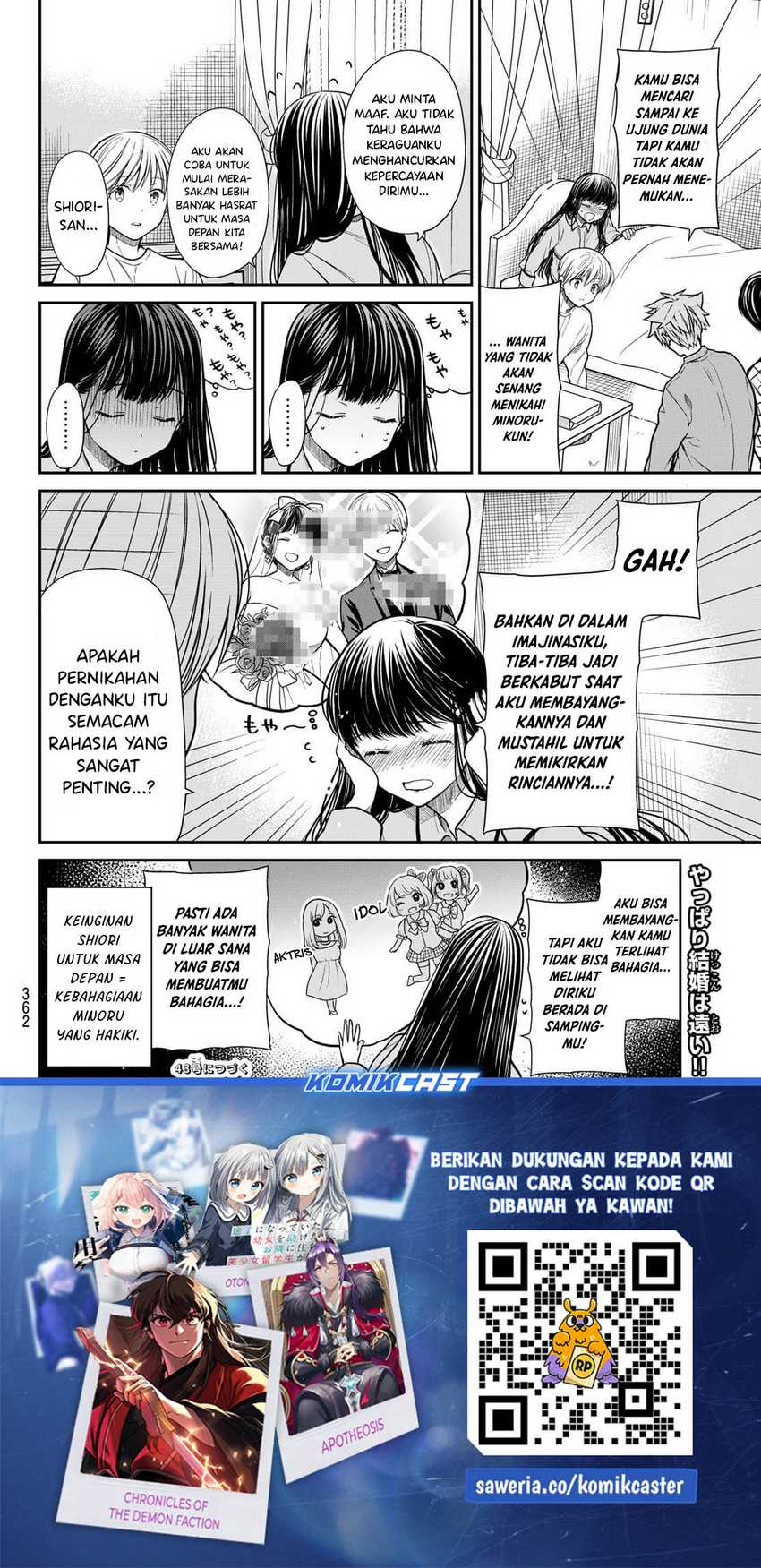 Danshi Koukousei wo Yashinaitai Onee-san no Hanashi Chapter 314 Gambar 5