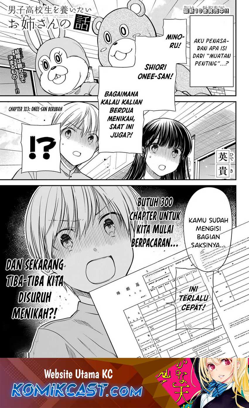 Baca  Danshi Koukousei wo Yashinaitai Onee-san no Hanashi Chapter 313 Gambar 2