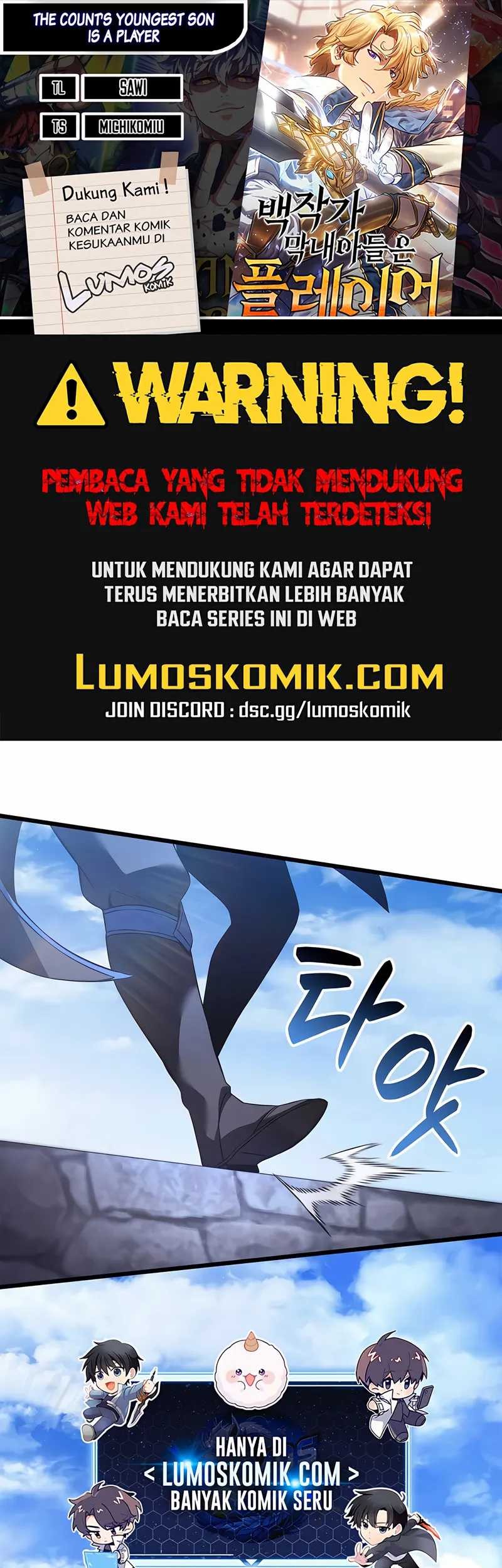Baca Komik The Count’s Youngest Son Is A Player! Chapter 100 Gambar 1