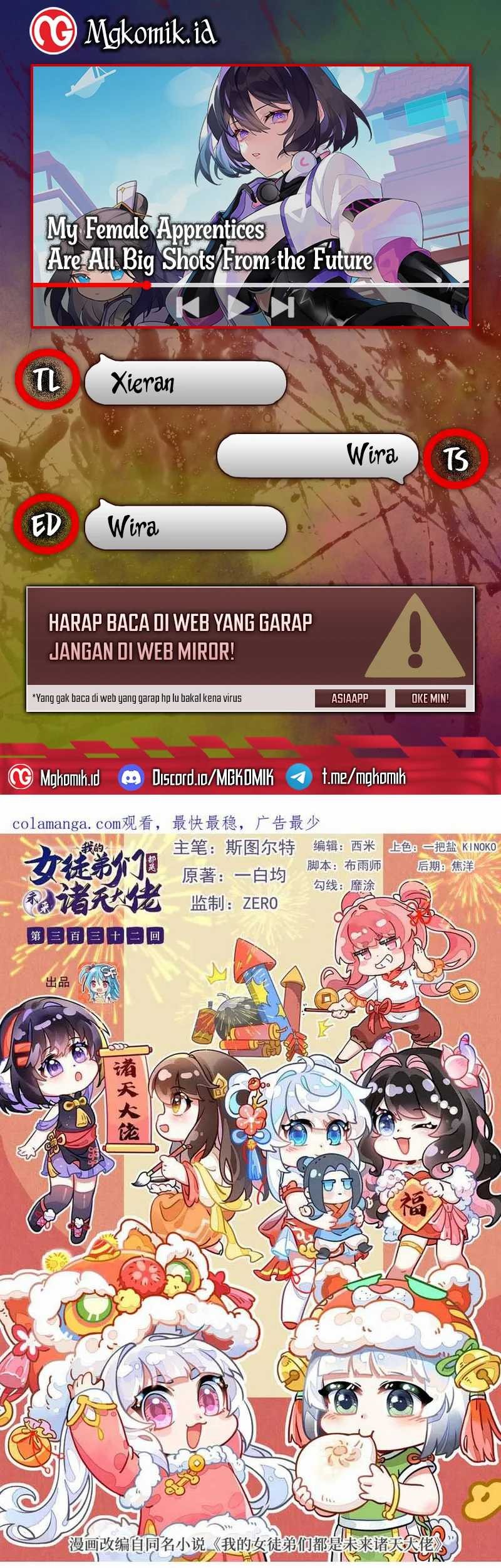 Baca Komik My Female Apprentices Are All Big Shots From the Future Chapter 332 Gambar 1
