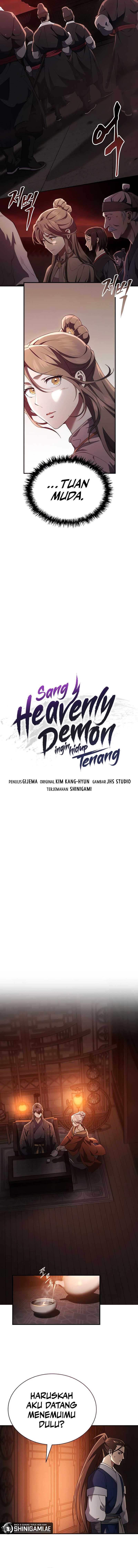 Baca Manhwa The Heavenly Demon Wants A Quiet Life Chapter 27 Gambar 2