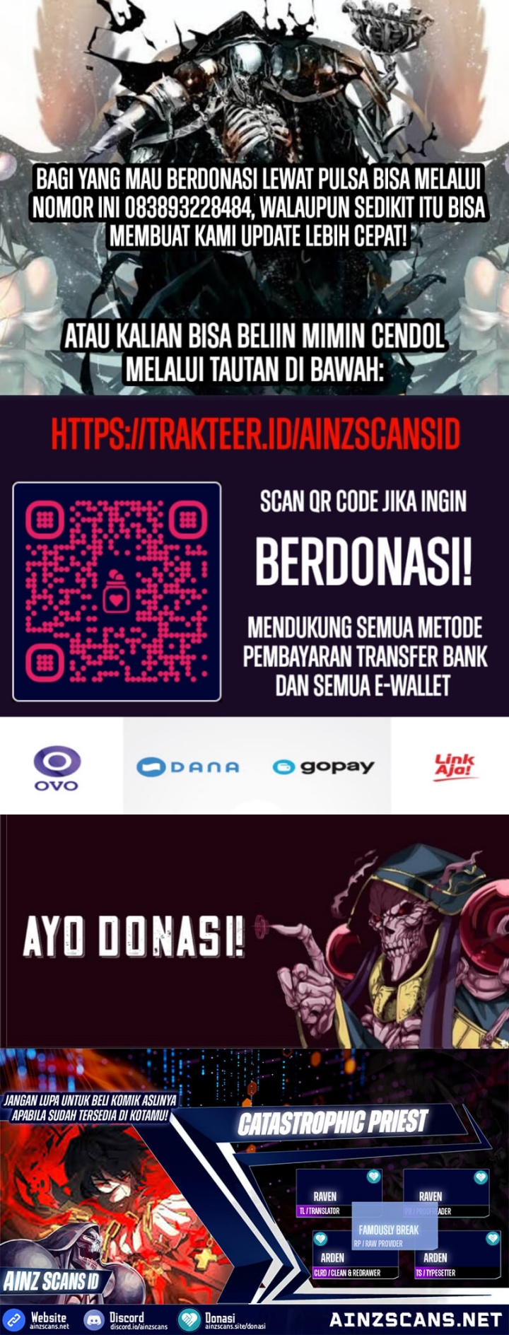 Baca Komik Catastrophic Priest Chapter 37 Gambar 1