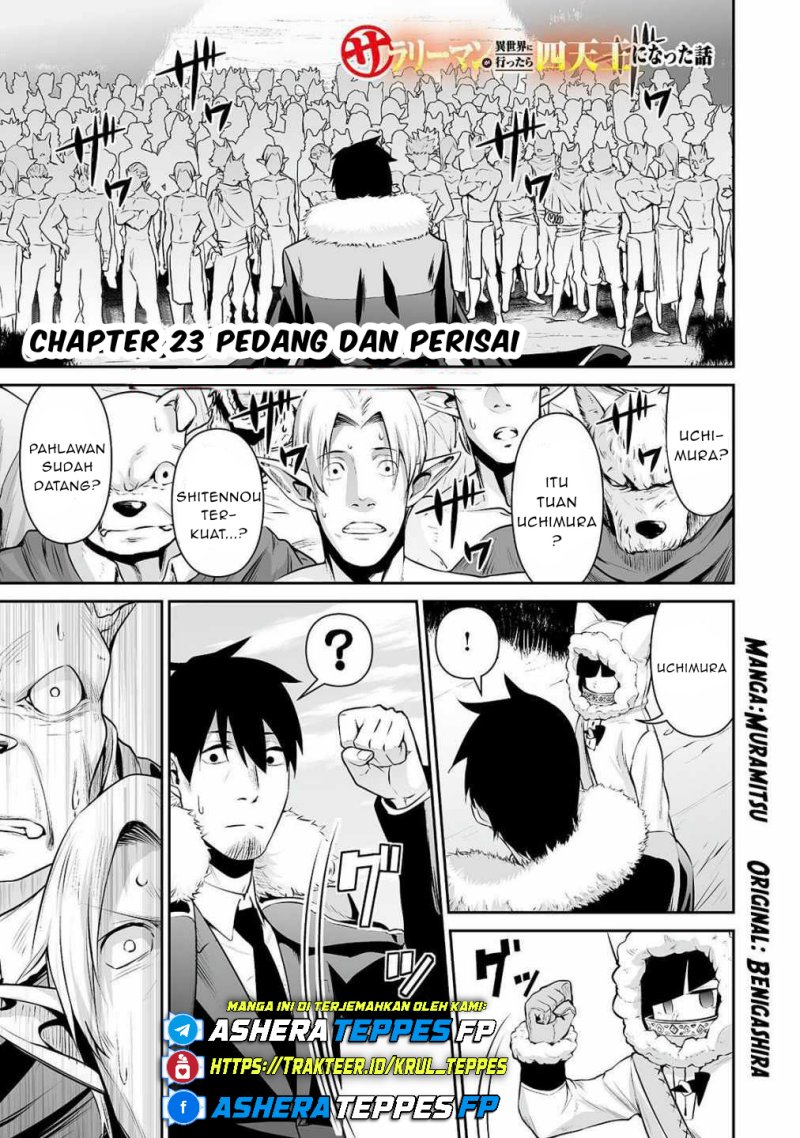 Baca Salaryman Ga Isekai Ni Ittara Shitennou Ni Natta Hanashi Chapter 23 Gambar 2