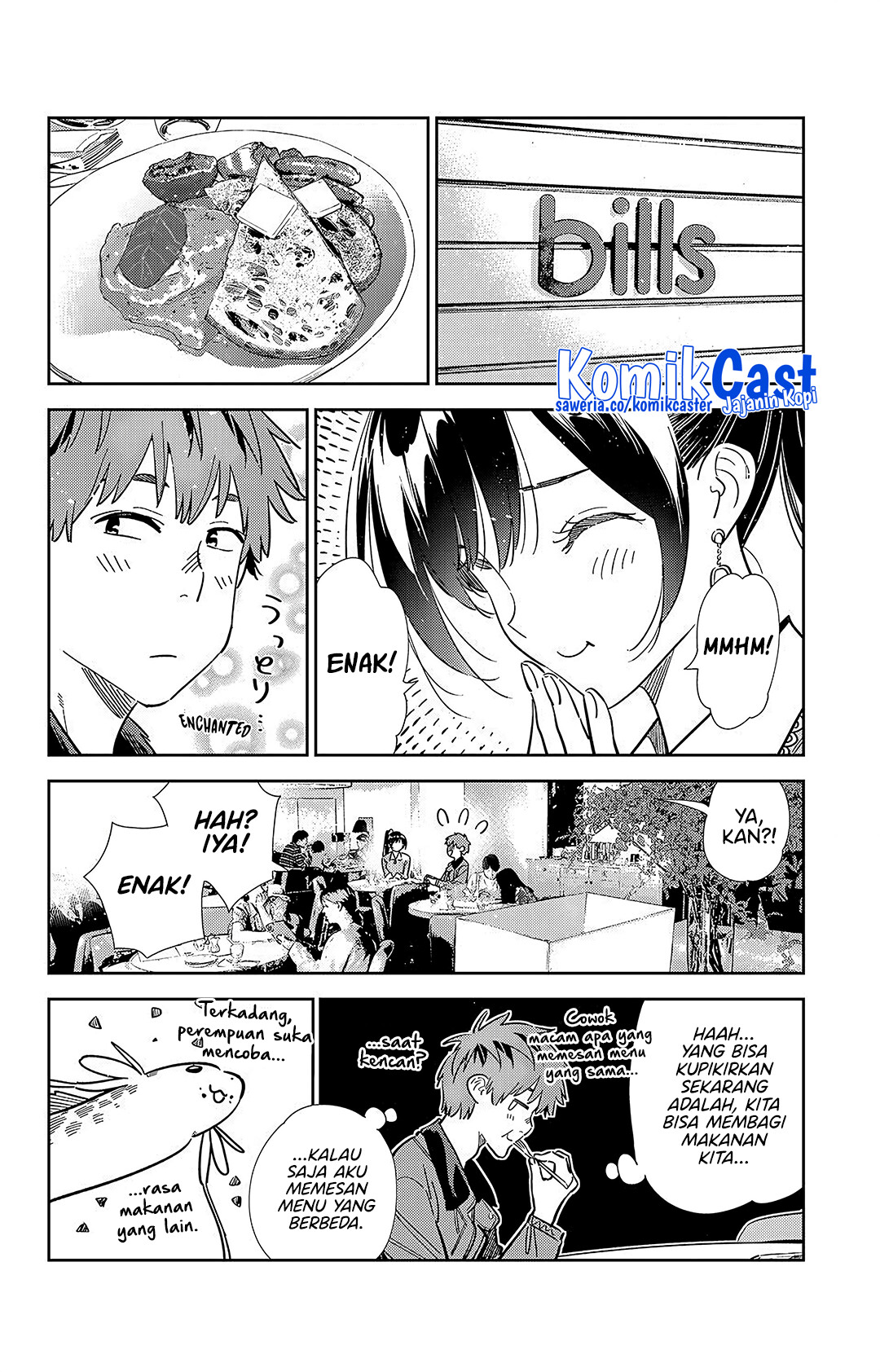 Kanojo Okarishimasu Chapter 359 Gambar 15