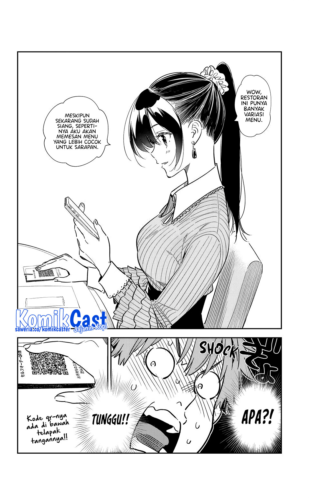 Kanojo Okarishimasu Chapter 359 Gambar 9