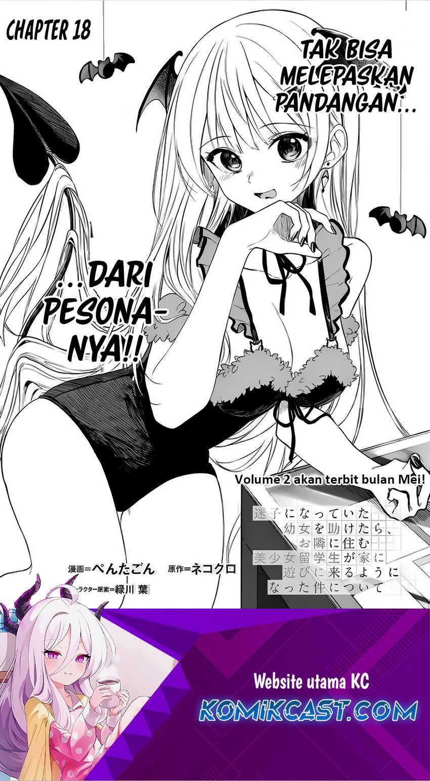 Baca  Maigo ni Natteita Youjo o Tasuketara, Otonari ni Sumu Bishoujo Ryuugakusei ga Ie ni Asobi ni Kuru You ni Natta Ken ni Tsuite Chapter 18 Gambar 2