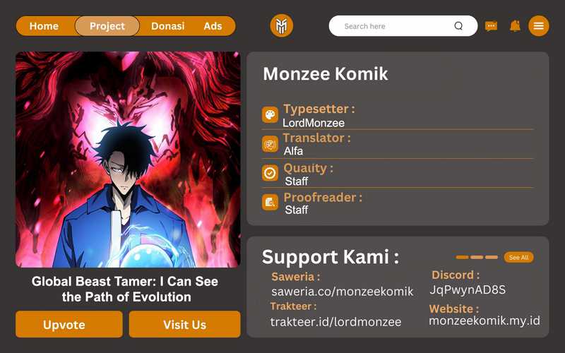 Baca Komik Global Beast Tamer: I Can See the Path of Evolution Chapter 03 Gambar 1