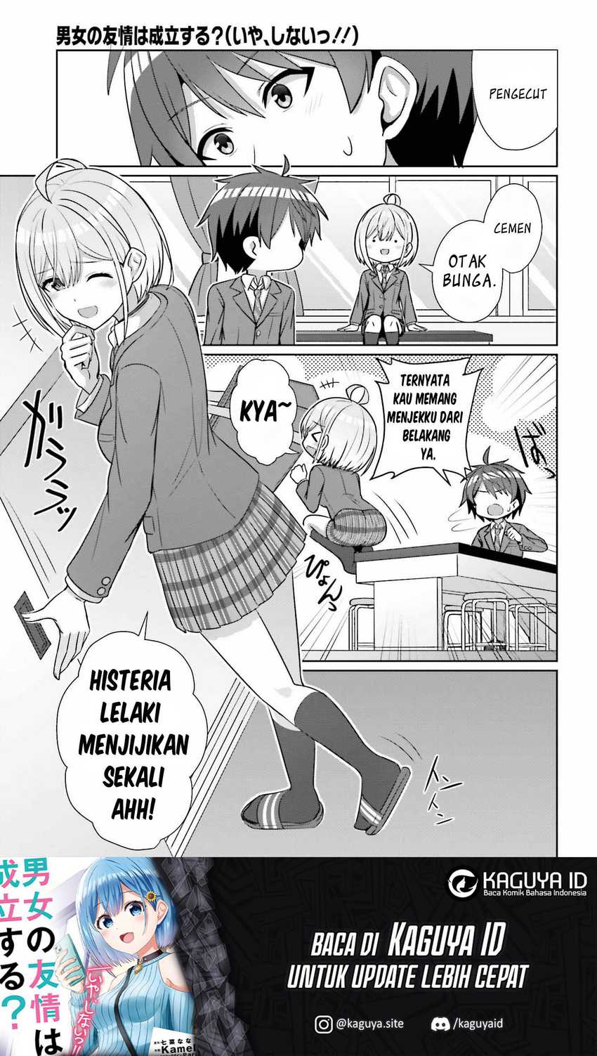 Danjou no Yuujou wa Seiritsu Suru? (Iya, Shinai!!) Chapter 17 Gambar 15