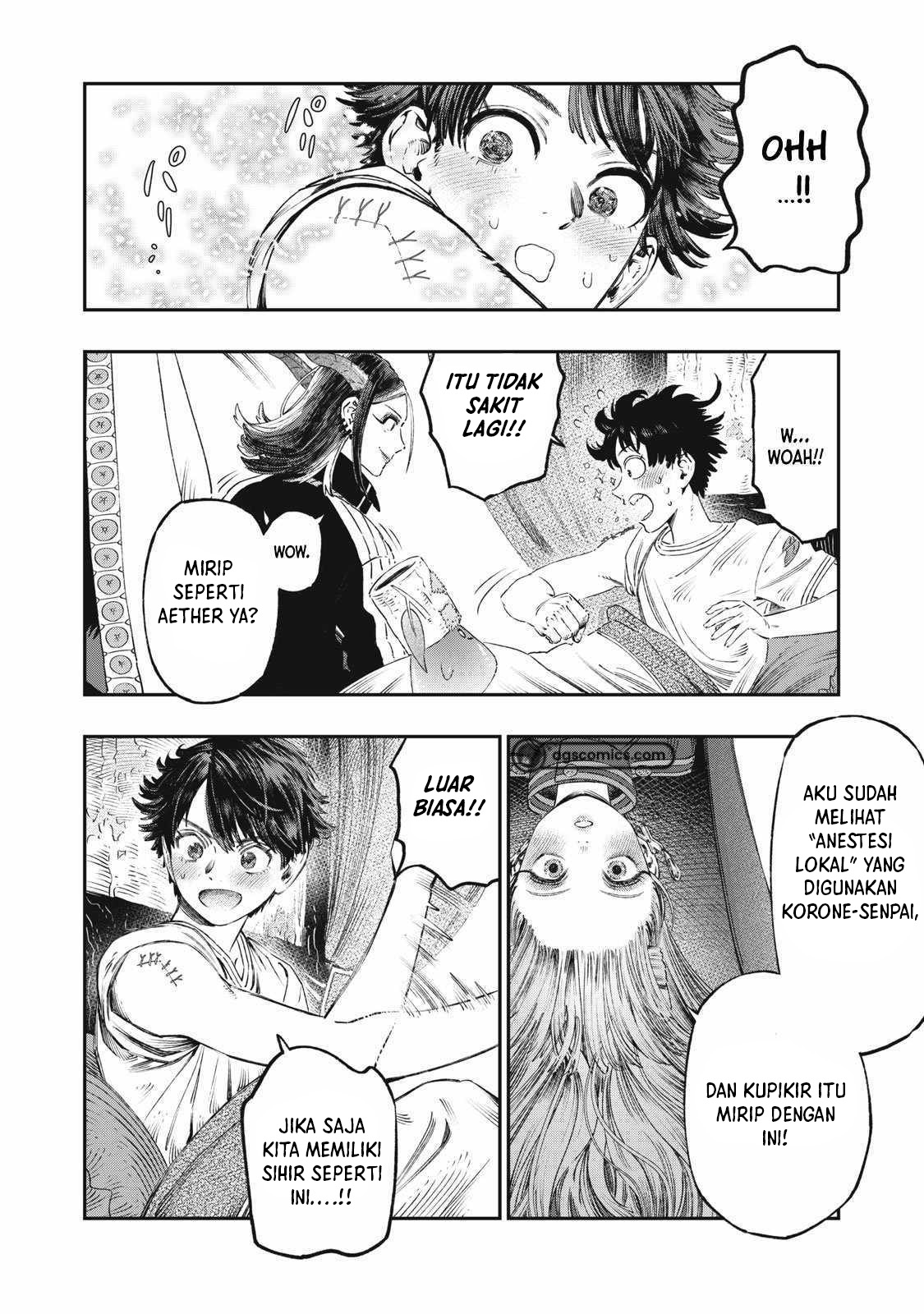 Koudou ni Hattatsu Shita Igaku wa Mahou to Kubetsu ga Tsukanai Chapter 28 Gambar 15