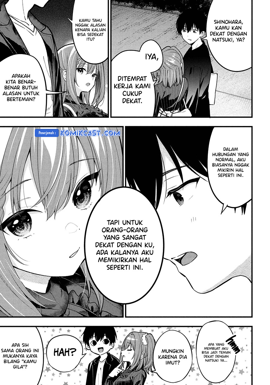 Kanojo ni Uwaki Sareteita Ore ga Koakuma na Kouhai ni Natsukarete Imasu Chapter 29 Gambar 12