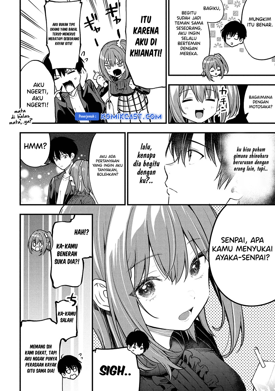 Kanojo ni Uwaki Sareteita Ore ga Koakuma na Kouhai ni Natsukarete Imasu Chapter 29 Gambar 15