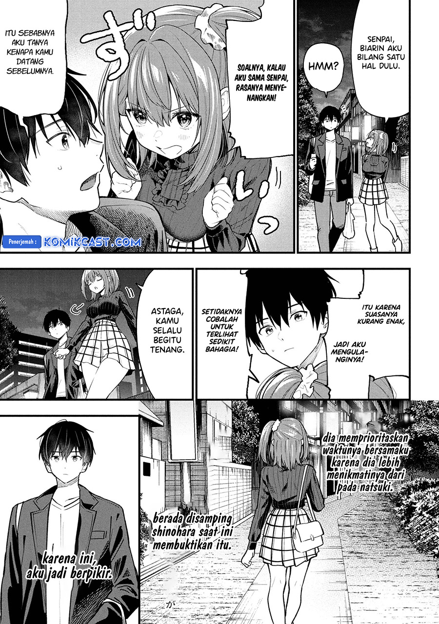 Kanojo ni Uwaki Sareteita Ore ga Koakuma na Kouhai ni Natsukarete Imasu Chapter 29 Gambar 6