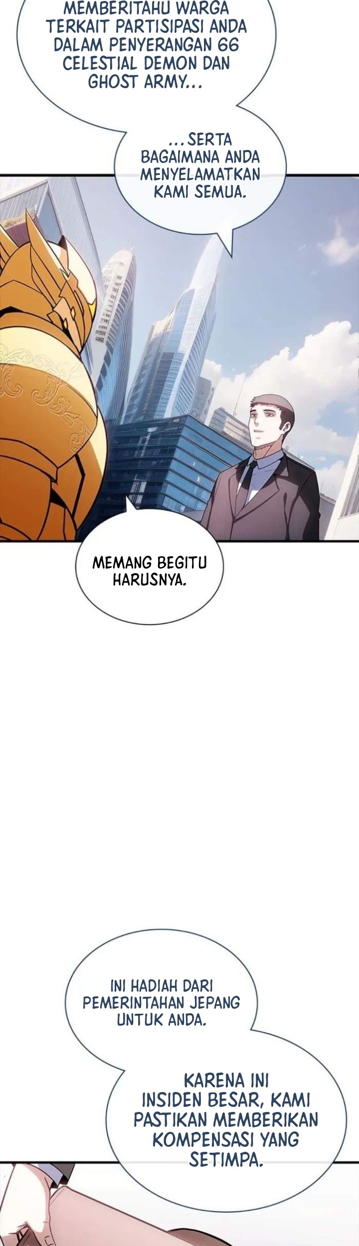 I have an SSS-rank Trait, but I want a Normal Life Chapter 100 Gambar 35