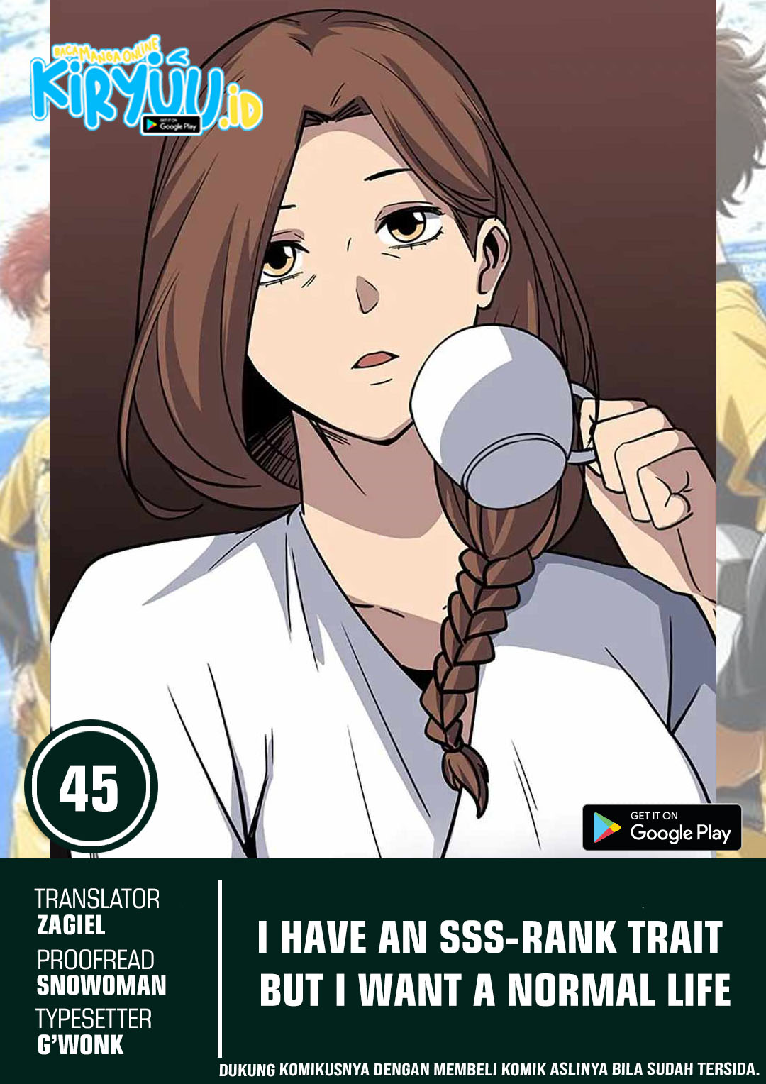 Baca Komik I have an SSS-rank Trait, but I want a Normal Life Chapter 45 Gambar 1