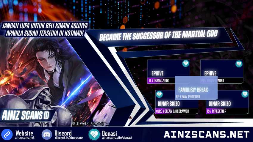 Baca Komik I Became the Successor of the Martial God Chapter 17 Gambar 1