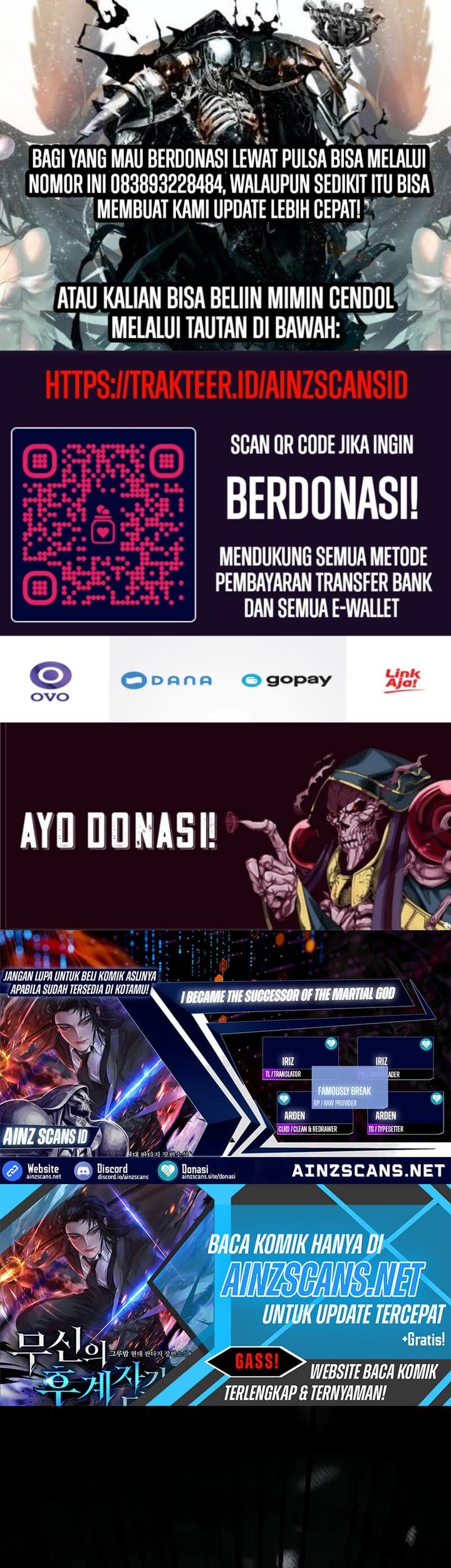 Baca Komik I Became the Successor of the Martial God Chapter 05 Gambar 1