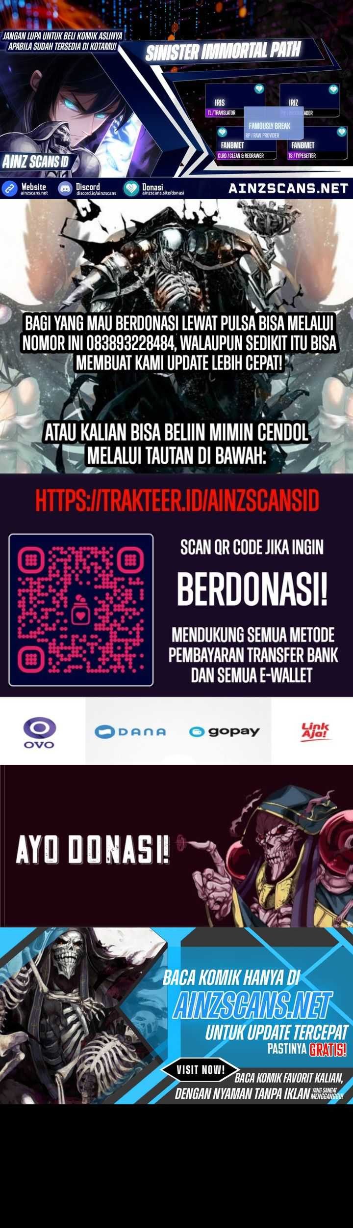 Baca Komik The Divine Path in Eternal Darkness Chapter 11 Gambar 1